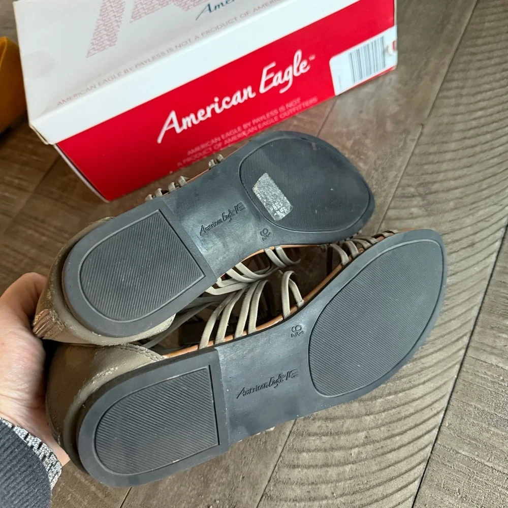 American Eagle Outfitters Nadia Olive Women's Sandals Size‎ 9.5